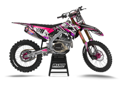 Honda Warrior Pink Graphic Kit - CRF CR XR Models | All Years