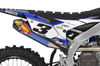 Yamaha Graphics Kit - Crooked Blue