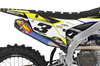 Yamaha Graphics Kit - Crooked Yellow