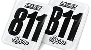 Maier Number Plate Decals