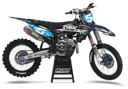 KTM Dbk Navy Graphic Kit - SX SXF XC XCF EXC EXCF Models | All Years