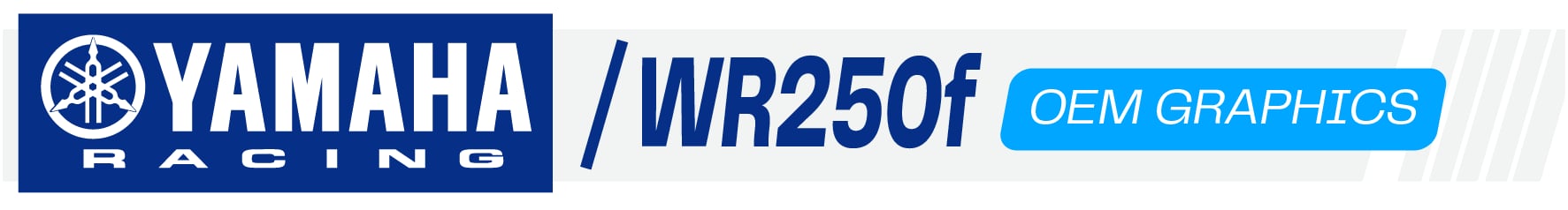 Yamaha WR250F OEM Graphics