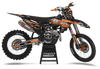 KTM Graphics Kit - DisQ Orange