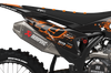 KTM Graphics Kit - DisQ Orange