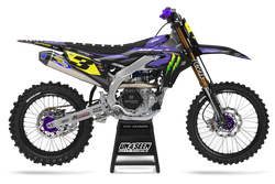 Yamaha Eli Race Kit Purple Graphic Kit - YZ YZF WR TTR PW Models | All Years