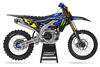 Yamaha Graphics Kit - Eli Race Kit Blue