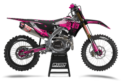 Honda Encore Pink Graphic Kit - CRF CR XR Models | All Years