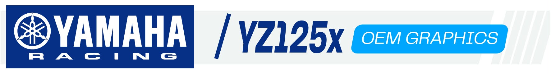 Yamaha YZ125X OEM Graphics