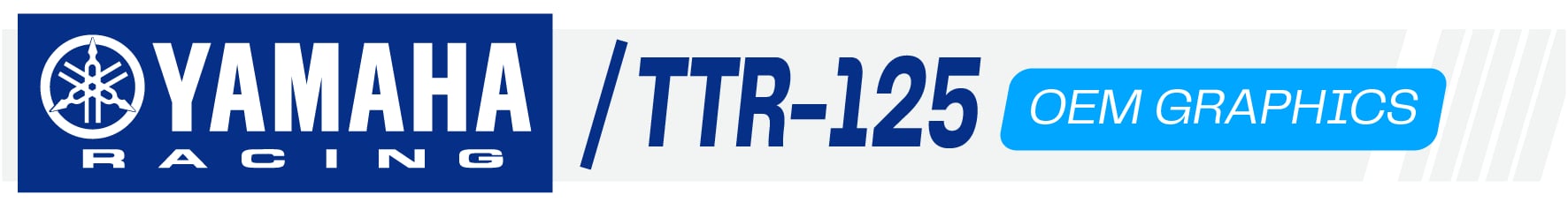 Yamaha TT-R125 OEM Graphics