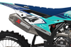 KTM Graphics Kit - Fasthouse Aqua