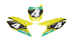 Suzuki Flp Number Background - RMZ RM RMX DR DRZ JR Models | All Years