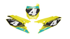 Suzuki Number Background Decals - Flp