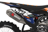 KTM Graphics Kit - Fox Navy