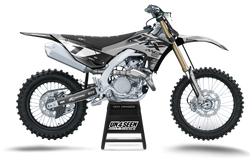 Kawasaki French Grey Graphic Kit - KK KXF KDX KLX Models | All Years