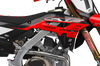 Honda Graphics Kit - French Fade Red