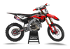 Honda Graphics Kit - French Fade Red