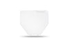 Genuine front number plate 20-25 Husqvarna - white