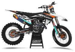 KTM Fullsuss Orange Graphic Kit - SX SXF XC XCF EXC EXCF Models | All Years