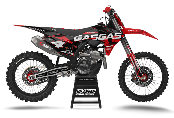GASGAS Attack Graphics Kit - MC EC ES EX Models | All Years