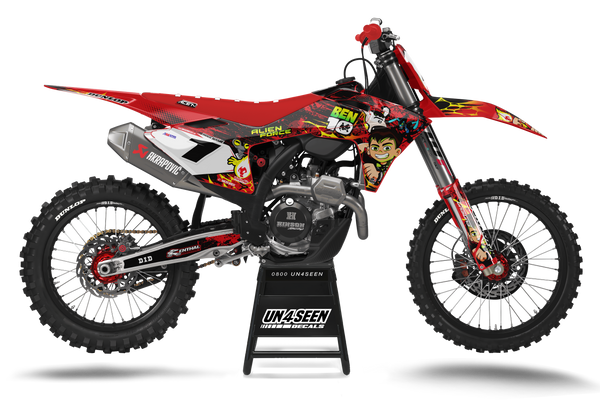 Gasgas Ben 10 Graphic Kit - MC EC ES EX Models | All Years