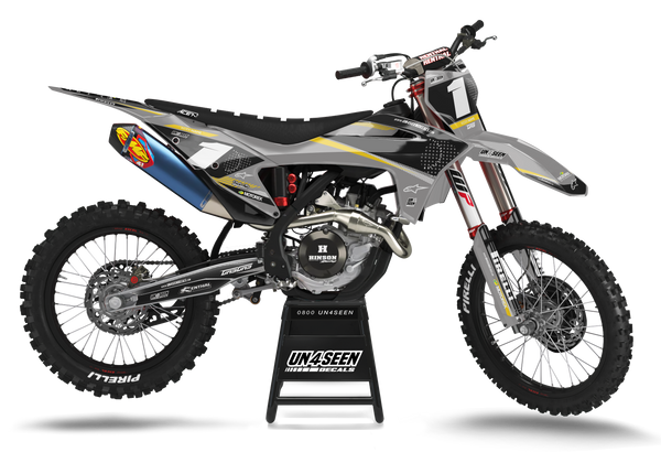 Gasgas Code Grey Graphic Kit - MC EC ES EX Models | All Years