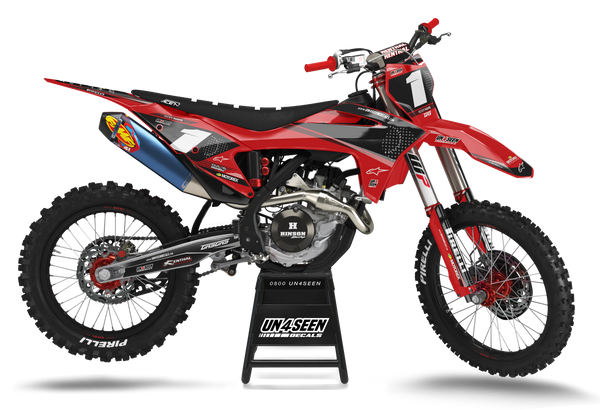 Gasgas Code Red Graphic Kit - MC EC ES EX Models | All Years