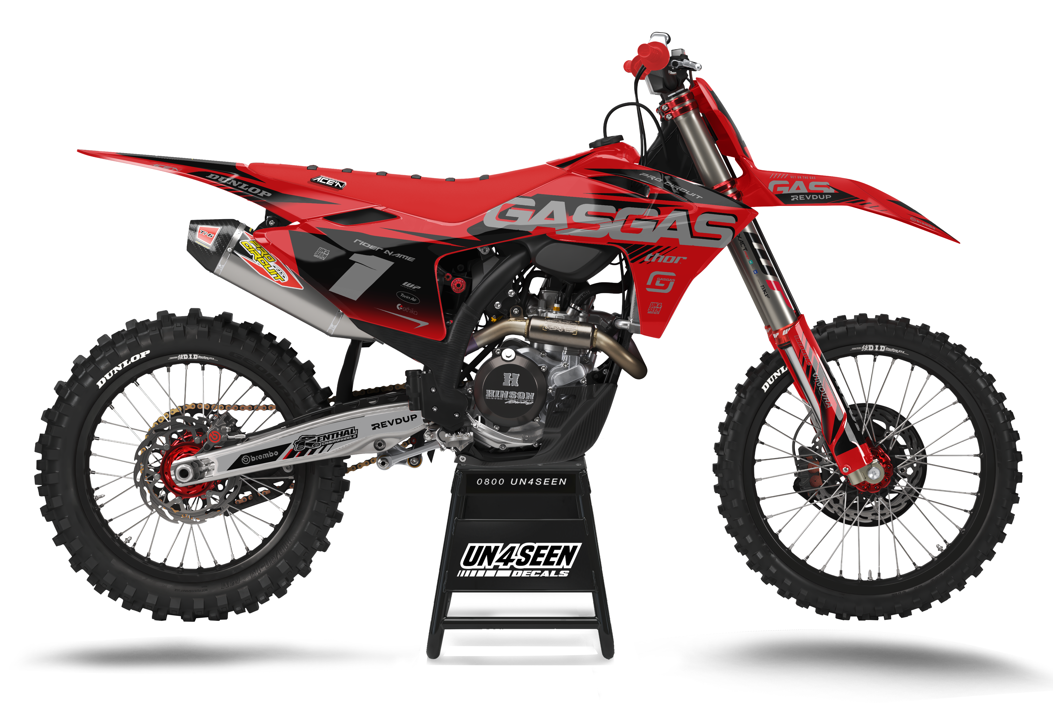 Gas Gas Rug GASGAS Deluxe Graphics Kit - MC EC ES EX Models | All Years New Zealand