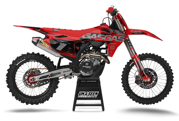 GASGAS Deluxe Graphics Kit - MC EC ES EX Models | All Years