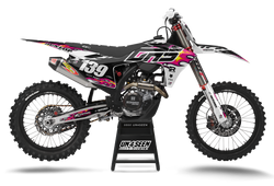 GASGAS Fire Graphics Kit - MC EC ES EX Models | All Years