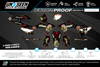 GasGas Zombie Graphics Kit - Nurse Nightmare