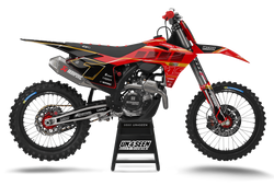 Gasgas Plaster Red Graphic Kit - MC EC ES EX Models | All Years