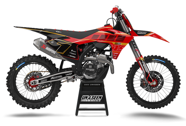 Gasgas Plaster Red Graphic Kit - MC EC ES EX Models | All Years