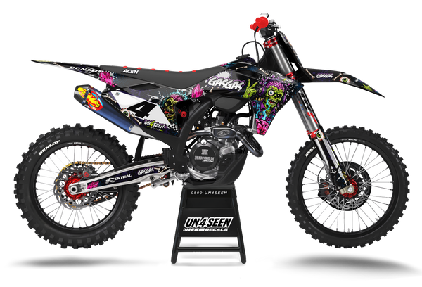 GasGas Zombie Graphics Kit - Spark