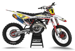 Gasgas Alpinestars Red Graphic Kit - MC EC ES EX Models | All Years