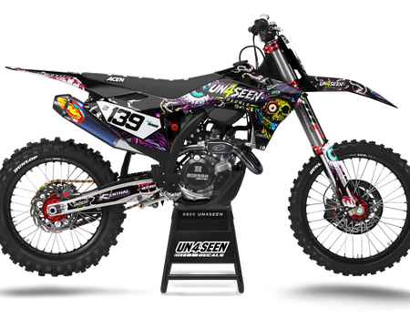 GasGas Zombie Graphics Kit - Zac Speed