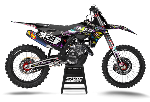GasGas Zombie Graphics Kit - Zac Speed