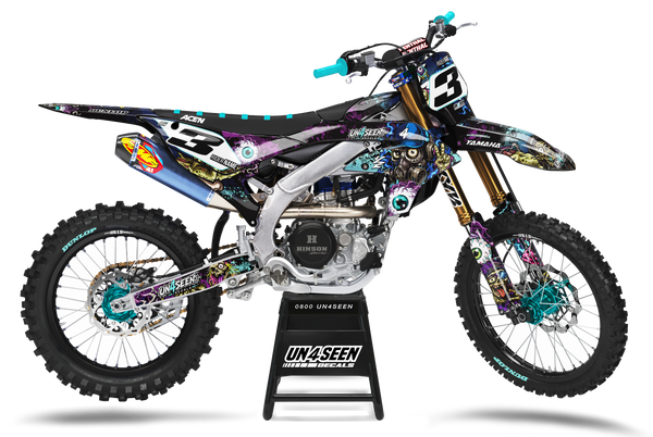 Yamaha Zombie Graphics Kit - Gas Gut