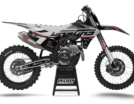 GASGAS Graphics Kit - Trae Grey