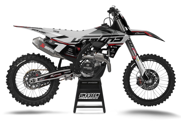 GASGAS Trae Grey Graphics Kit - MC EC ES EX Models | All Years