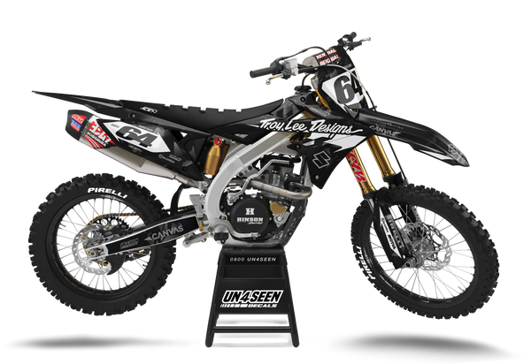 Suzuki Geopod Grey Graphic Kit - RMZ RM RMX DR DRZ JR Models | All Years