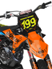KTM Graphics Kit - Glitch Blue