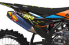 KTM Graphics Kit - Glitch Blue