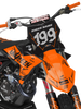 KTM Graphics Kit - Glitch Orange