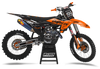 KTM Graphics Kit - Glitch Orange
