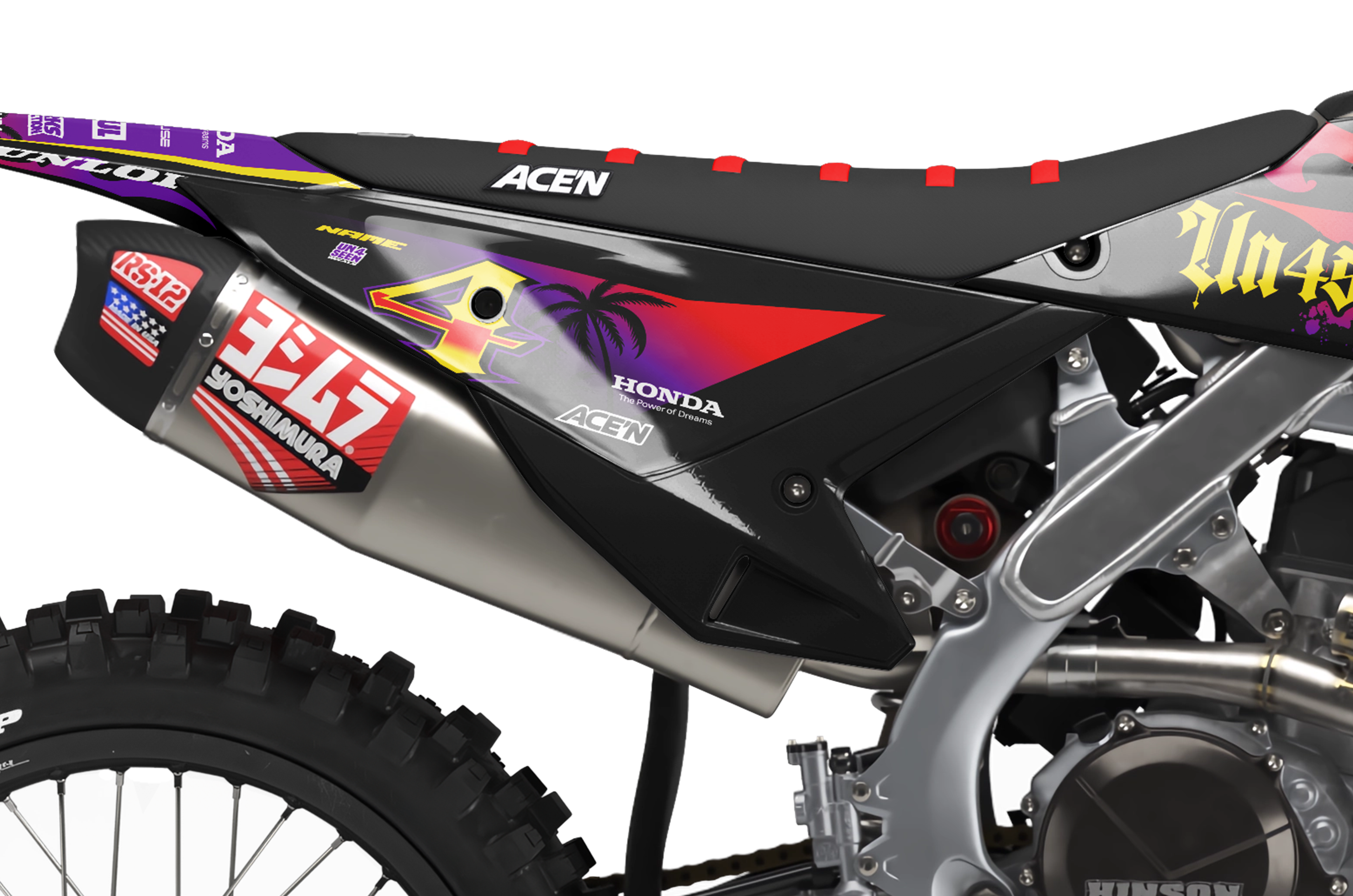 Destroy Graphics Honda Destroyz Graphics Kit - CRF CR XR Models | All Years New Zealand