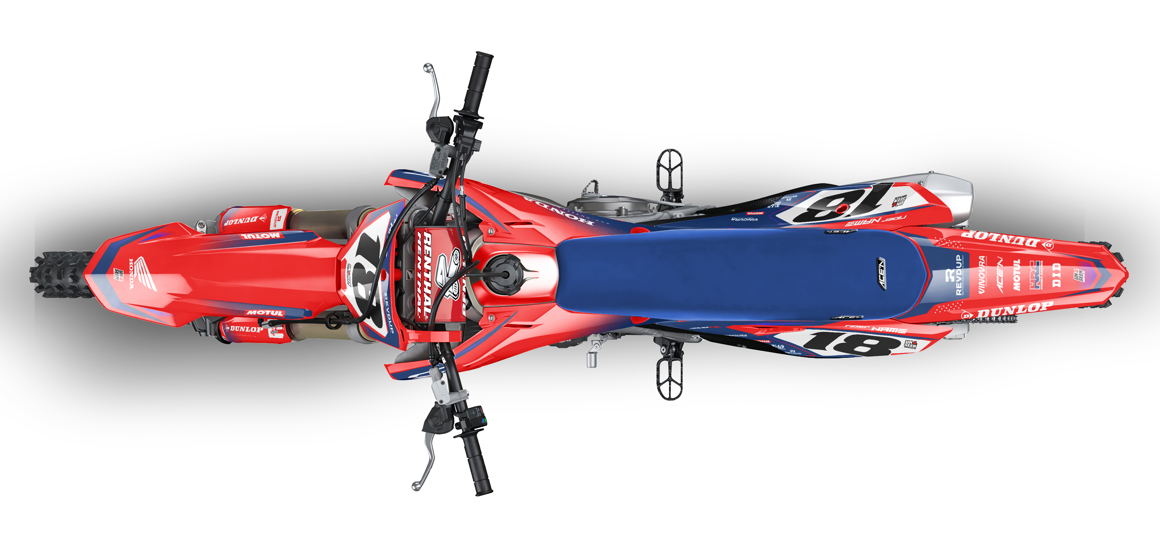 Grok Graphics Design Honda Graphics Kit - Grok New Zealand