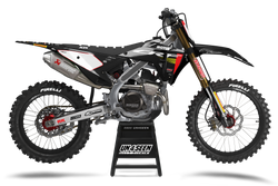 Honda Overdrive Black Graphic Kit - CRF CR XR Models | All Years