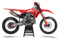 Honda Overdrive Red Graphic Kit - CRF CR XR Models | All Years
