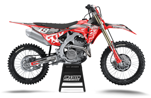Honda Stealth Fox Graphic Kit - CRF CR XR Models | All Years