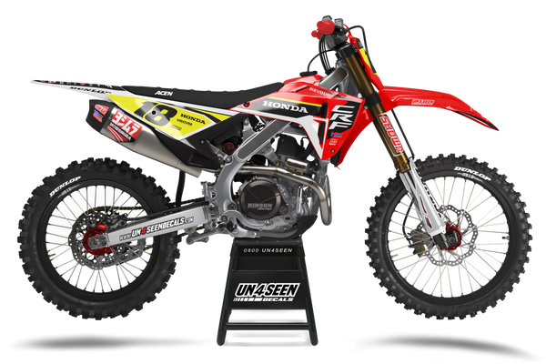 Honda Un4Seen Strike Graphic Kit - CRF CR XR Models | All Years